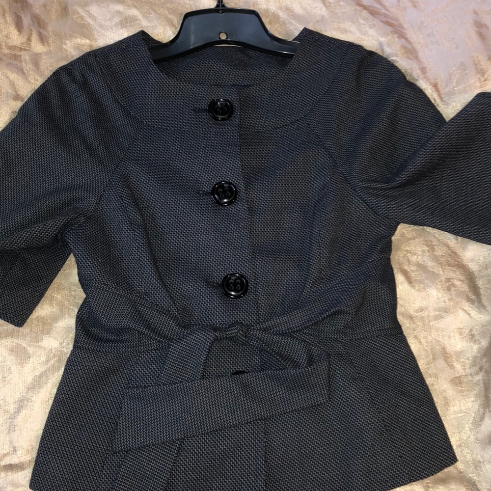 Feminine, suit blazer from “The Limited”.